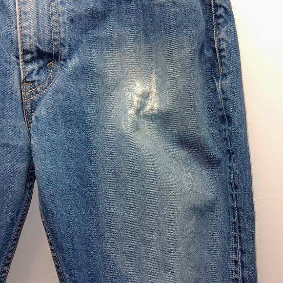 Levis 511 Jeans Mens Size 36x30 Blue Straight Leg Distressed Denim Pants GUC - Picture 3 of 11